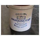 Kaukauna Klub Cheese Crock