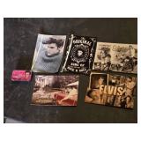 Elvis Presley Memorabilia Collection including Photos and Tin