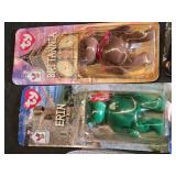 Ty Beanie Babies Collection including Britannia, Erin, Maple, Glory, and Purple Bear in Collector