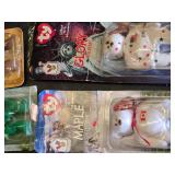 Ty Beanie Babies Collection including Britannia, Erin, Maple, Glory, and Purple Bear in Collector