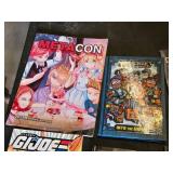 Mixed Comic Book Lot including "How to Draw Comics the Marvel Way," "GI Joe," "Penny Dreadful," and More