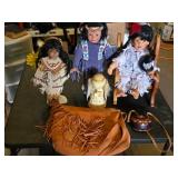 Native American Style Dolls and Accessories