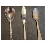 Decorative Paris Box, Map Tray, and Collectible Spoons Set