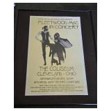 Fleetwood Mac Concert Poster and Beatles Psychedelic Art Prints