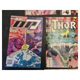 Marvel and Virgin Comics Comic Book Lot including Doctor Strange, Daredevil, Thor, and Dan Dare