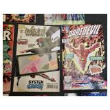 Marvel and Virgin Comics Comic Book Lot including Doctor Strange, Daredevil, Thor, and Dan Dare