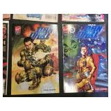 Marvel and Virgin Comics Comic Book Lot including Doctor Strange, Daredevil, Thor, and Dan Dare