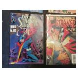 Marvel and Virgin Comics Comic Book Lot including Doctor Strange, Daredevil, Thor, and Dan Dare