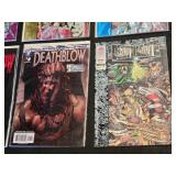 Deathmate and Deathblow Comic Book Lot with Doctor Who Classic