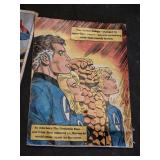 Superman and Spider-Man Comic Book and The Fabulous Fantastic Four Comic Book - 13"