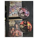 Star Wars DVD and Blu-ray Collection including The Complete Saga, The Force Awakens, and Individual Episodes - Star Wars III and V only has 1 disk