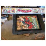 Large Framed Spider-Man Comic Book Cover and Art