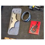 Batman Canvas Art (dent in the middle), Comic Book, and Collectibles Lot