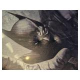 Batman Canvas Art (dent in the middle), Comic Book, and Collectibles Lot