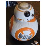 Star Wars BB-8 Figure (missing piece, makes noise) with Assorted Collectibles and Accessories
