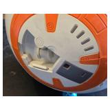 Star Wars BB-8 Figure (missing piece, makes noise) with Assorted Collectibles and Accessories