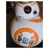 Star Wars BB-8 Figure (missing piece, makes noise) with Assorted Collectibles and Accessories