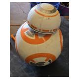 Star Wars BB-8 Figure (missing piece, makes noise) with Assorted Collectibles and Accessories
