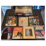 Star Wars Collectible Books and Game (uncounted) Lot