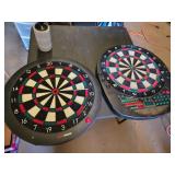 Gran Board and Halex Electronic Dartboards with Game Selection and Scoring Displays