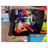 Lot of Nerf and Toy Blasters, Assorted Models and Accessories