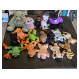 Lot of Beanie Babies and Plush Toys including TY Beanie Babies