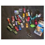 Hot Wheels Toy Cars and Accessories Lot