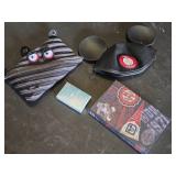 Disney Zipit Monster Pencil Case, Disney Cruise Line Playing Cards, Disney Ears Cap, and Disney Notebook