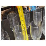 Set of 13 Assorted Wine and Champagne Glasses