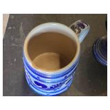 Set of German Beer Steins and Renaissance Festival Goblet