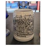 Set of German Beer Steins and Renaissance Festival Goblet