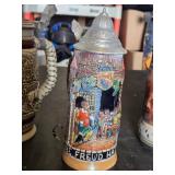 Vintage German Beer Steins Including Avon Ceramarte and Limited Edition Grizzly Stein