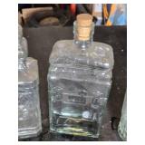 Collection of Vintage Glass Bottles and Jars