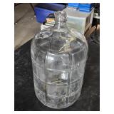 Lot of Beer Mugs, Flask, and Large Glass Bottle with Accessories