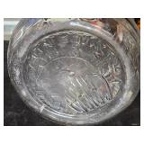 Lot of Beer Mugs, Flask, and Large Glass Bottle with Accessories