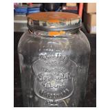 Glass Beverage Dispenser with Tap