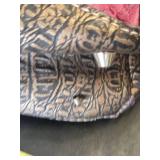 Western Style Handbag with Studded Design