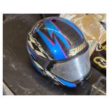 Sune Helmet and Sinisalo Racing Suit with Goggles - Inseam: 27", Waist: 30" appriox.