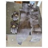 Scubapro Wetsuit and Gloves Set, Well Used - Inseam 27"