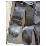 Neoprene Wetsuit with Neoprene Boots (different brands for each boot) XL