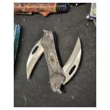 Lot of Folding Knives and Blades Including Multi-Tools and Decorative Knives for Parts or Repair