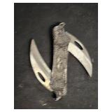 Lot of Folding Knives and Blades Including Multi-Tools and Decorative Knives for Parts or Repair
