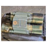 Realistic HTX-202 VHF FM Transceiver (flashes ER 1), Tasco and Bushnell Binoculars with Adapter