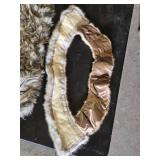 Faux Fur Shaul, 2 Fur Colllars and Dreamcatcher