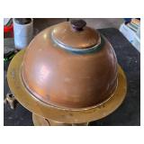 Antique Copper and Brass Samovar with Burner