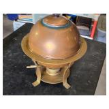 Antique Copper and Brass Samovar with Burner