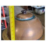 Antique Copper and Brass Samovar with Burner