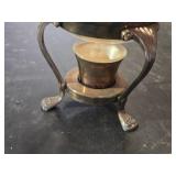 F.B. Rogers Silver Co. Glass and Metal Coffee Carafe with Warmer