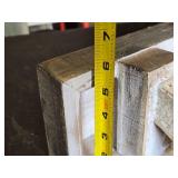 Rustic Wooden Wall Shelf with Metal Hooks