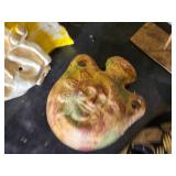 Various Decorative Masks and Sculptures